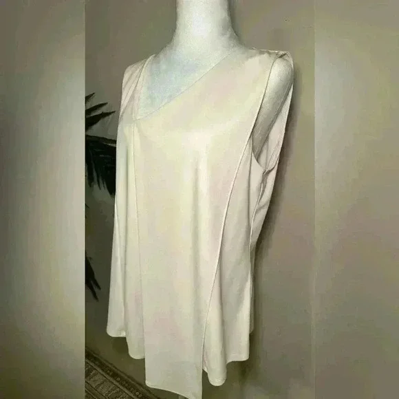 Donna Karan New York Nude Pink Top - Size large - Picture 4 of 6